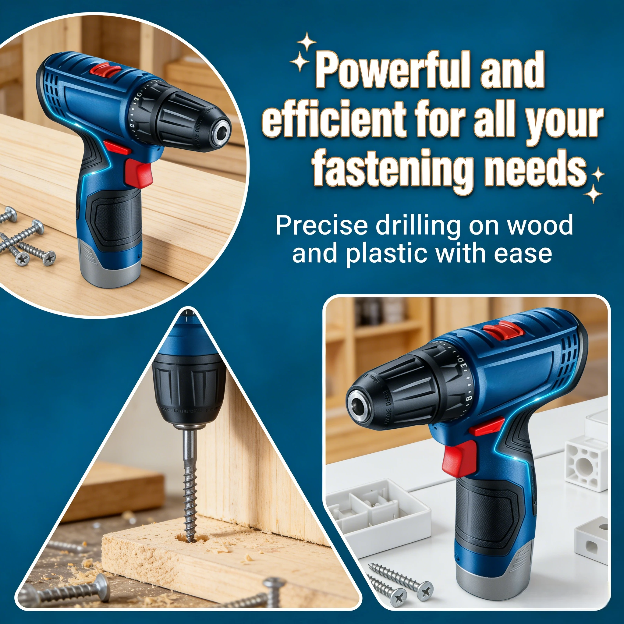 Home Improvement Supplies - Bosch Electric Drill GSR 120-LI 12V