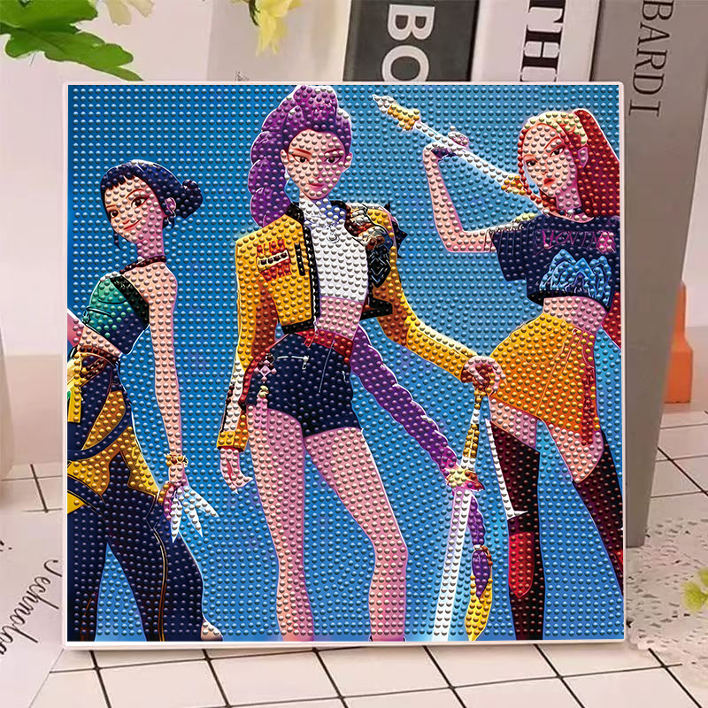 Home Improvement Supplies - Anime Hunters Gilrs Lumi Mila Zoi