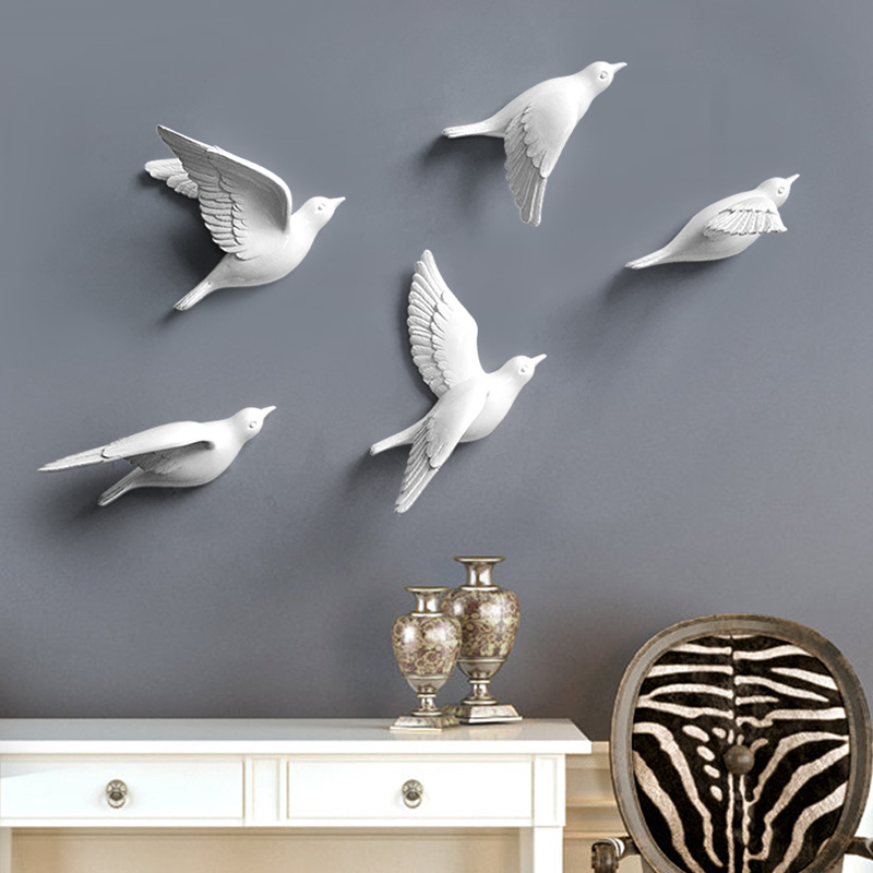 Home Improvement Tv Show - Resin Birds Creative For Wall 3d