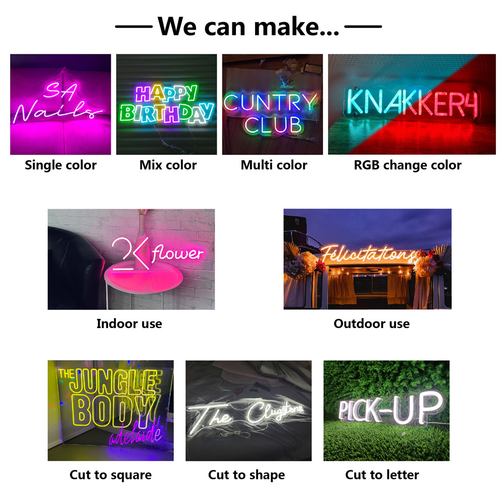 Personalized Design Neon Sign, - Home Improvement Years recension och pris
