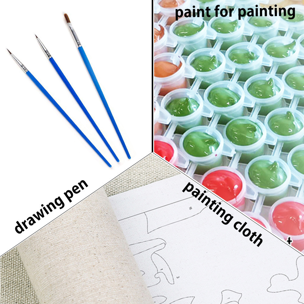 Diy Painting By Numbers Peony  - Home Improvement Tv Show recension och pris