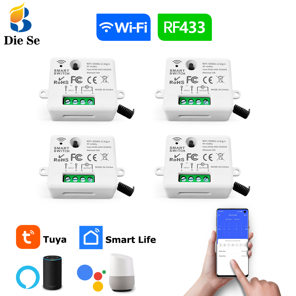 Tuya WiFi Smart Light Switch 4 - Home Improvement Years recension och pris