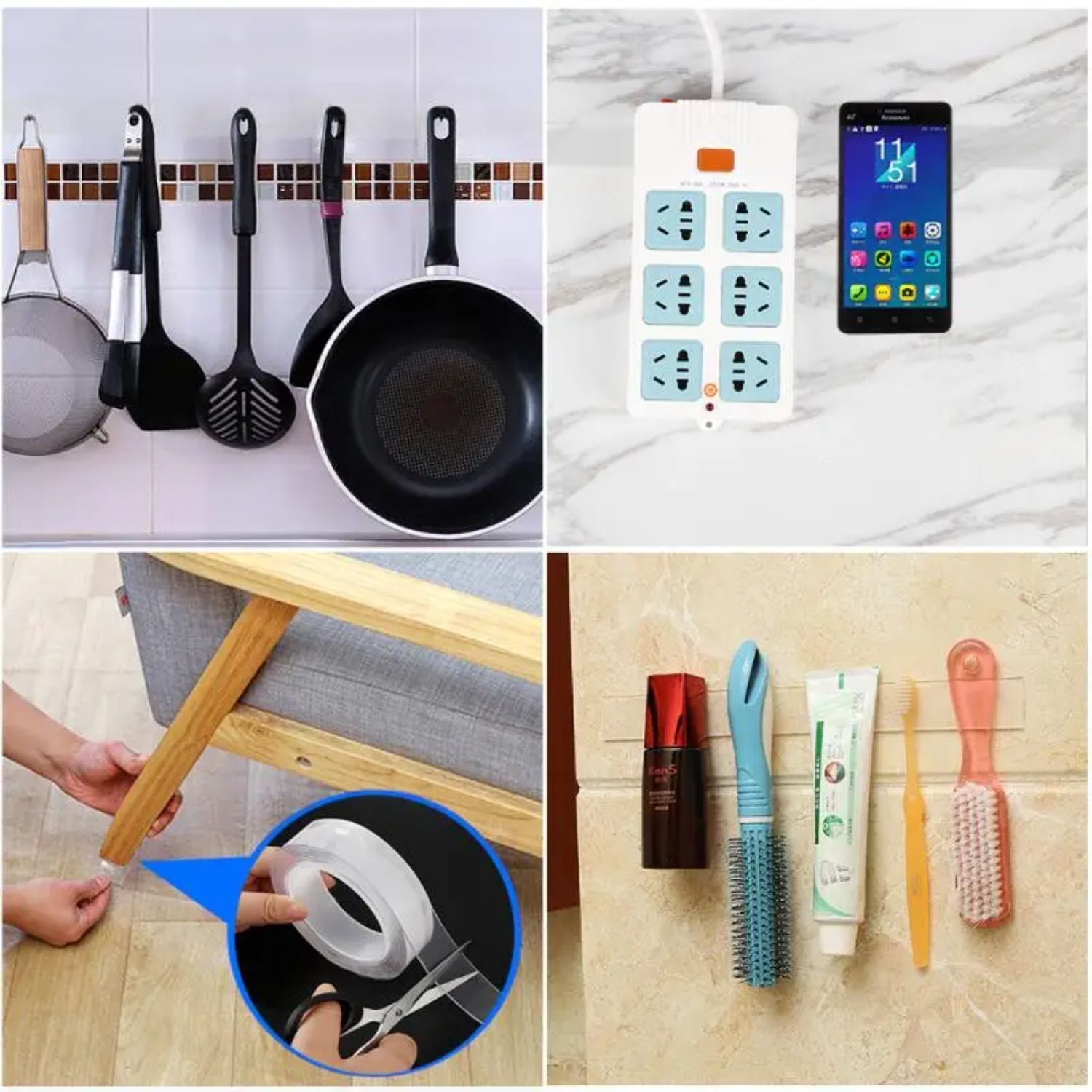 Ultra-strong Double Sided Adhe - Home Improvement Us recension och pris