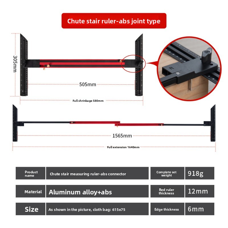 Aluminum Alloy Stair Ruler,Hig - Home Improvement Us recension och pris
