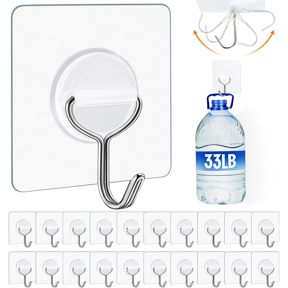 Heavy Duty Adhesive Wall Hooks - Home Improvement Us recension och pris