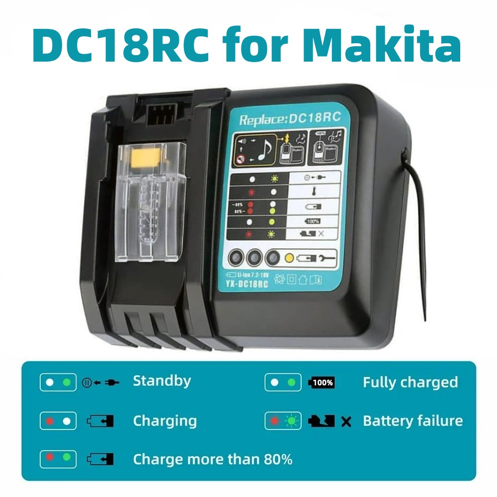DC18RC Li-ion Battery 3A Charg - Makita Drill Hp1640 recension och pris