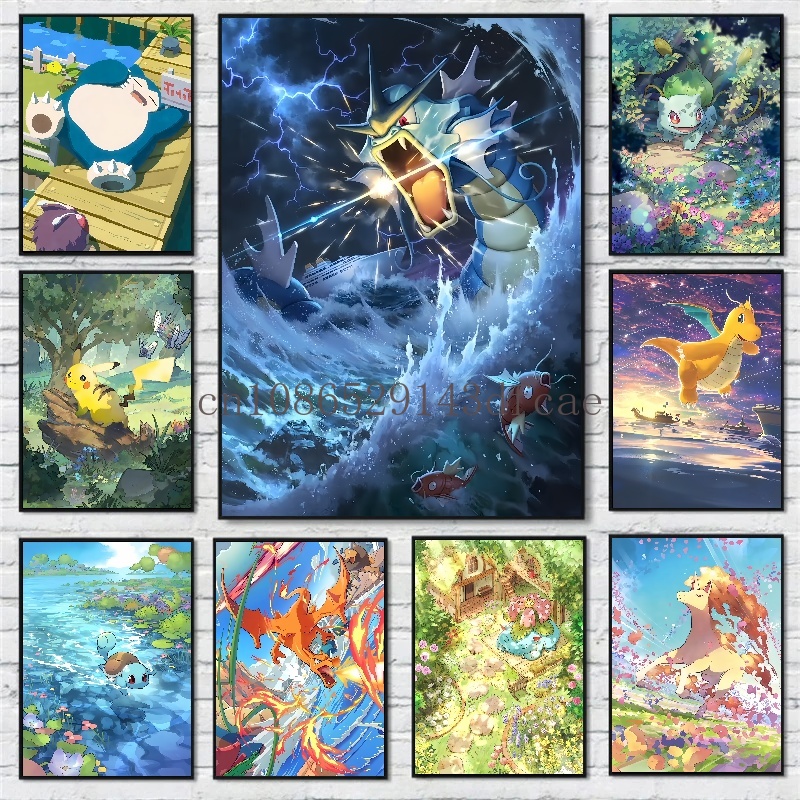 Pokemon Anime Cartoon Canvas P - Home Improvement Tv Show recension och pris