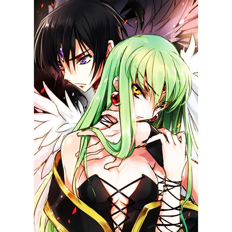 Code Geass Unframed Canvas Pos - Home Improvement Tv Show recension och pris