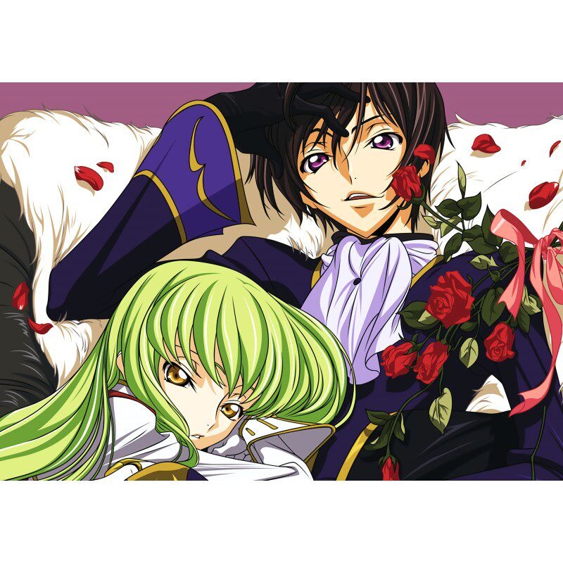 Code Geass Unframed Canvas Pos - Home Improvement Tv Show recension och pris