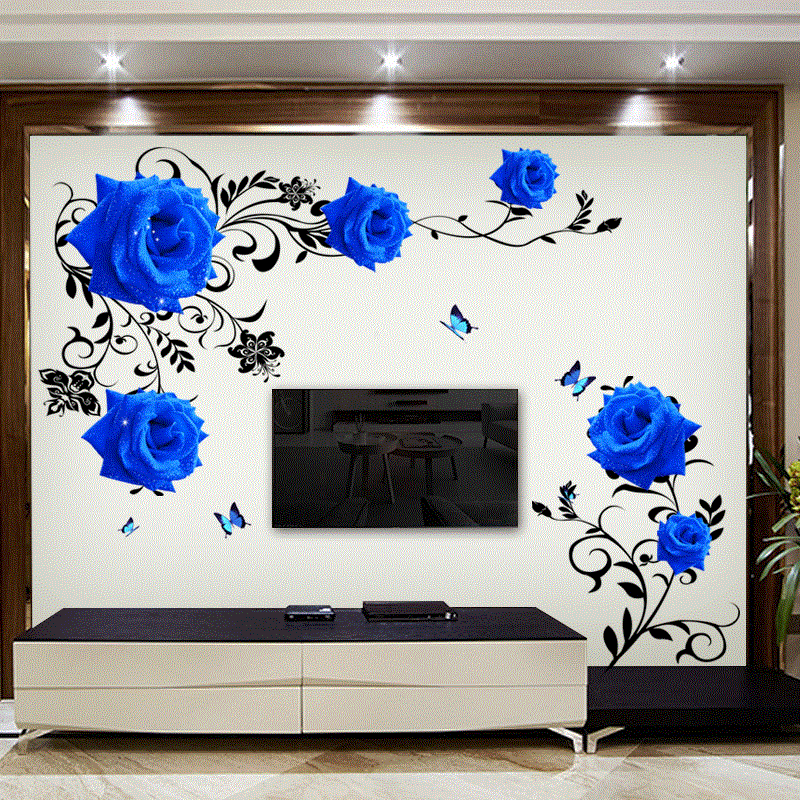 Large Size Blue Rose Flowers W - Home Improvement Tv Show recension och pris