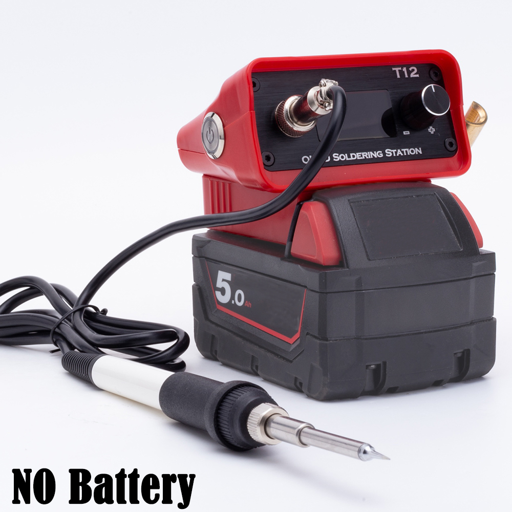 Cordless OLED T12 Soldering Ir - Milwaukee Drill M12 Fuel recension och pris
