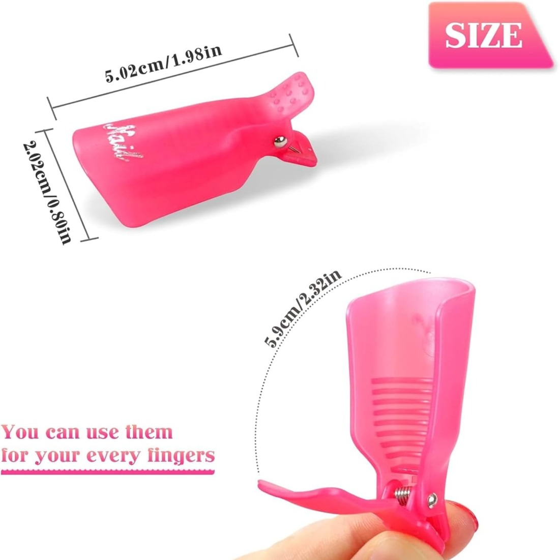 10 Pcs Nail Polish Remover Cli - Home Improvement Supplies recension och pris