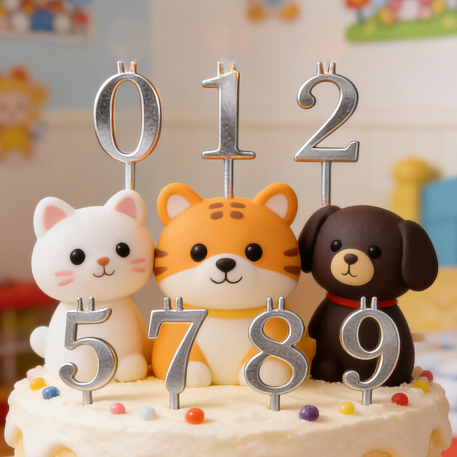 10pcs 0-9 Number Cake Toppers  - Home Improvement Supplies recension och pris